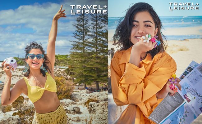 Rashmika Stuns In Travel Leisure Cover Shoot In Western Australia